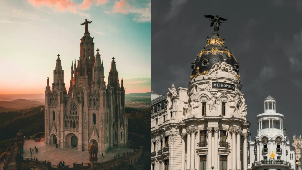 madrid vs barcelona travel